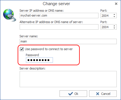 change-server-password