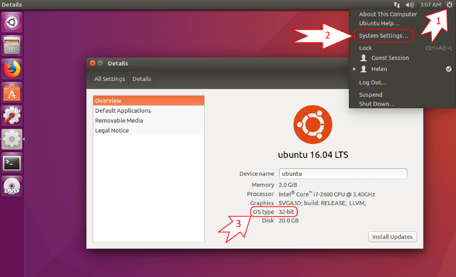 Check Ubuntu version Check Ubuntu version